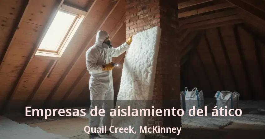 Empresas de aislamiento del ático Quail Creek, McKinney - TX Empresas de aislamiento del ático Quail Creek, McKinney - TX