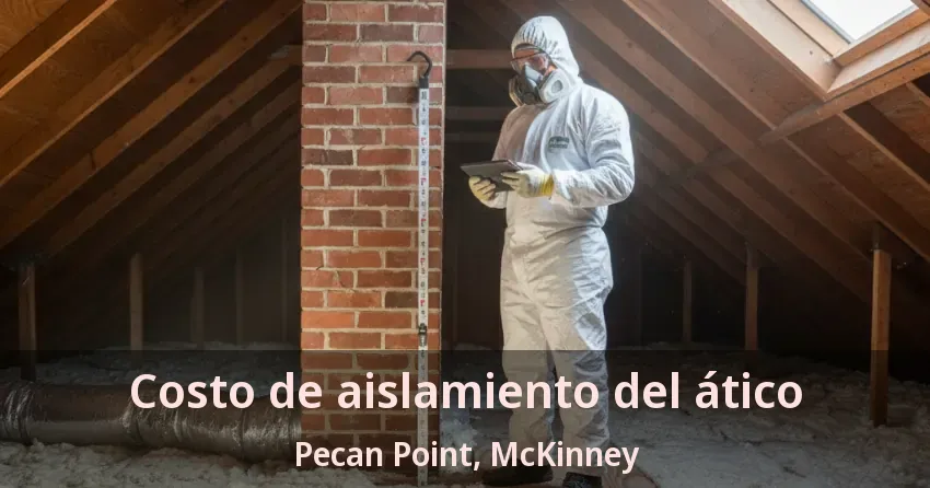 Costo de aislamiento del ático Pecan Point, McKinney - TX Costo de aislamiento del ático Pecan Point, McKinney - TX