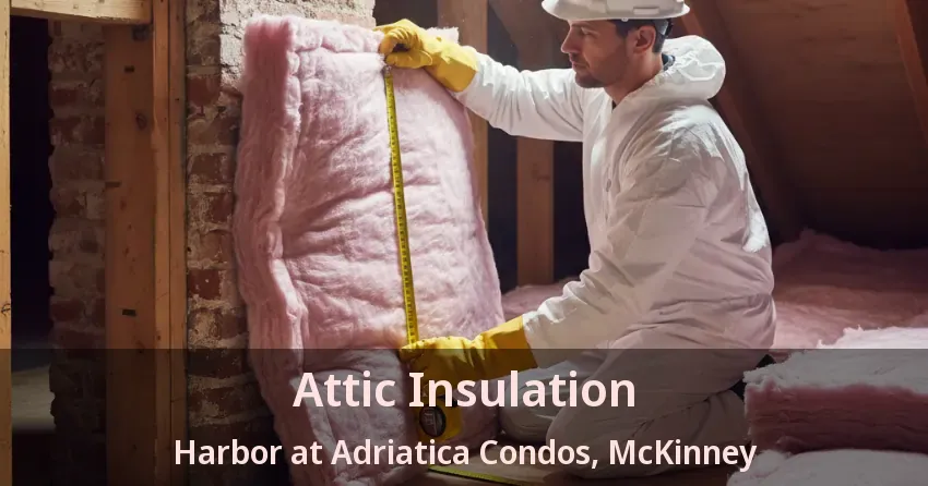Attic Insulation Harbor at Adriatica Condos, McKinney - TX Attic Insulation Harbor at Adriatica Condos, McKinney - TX
