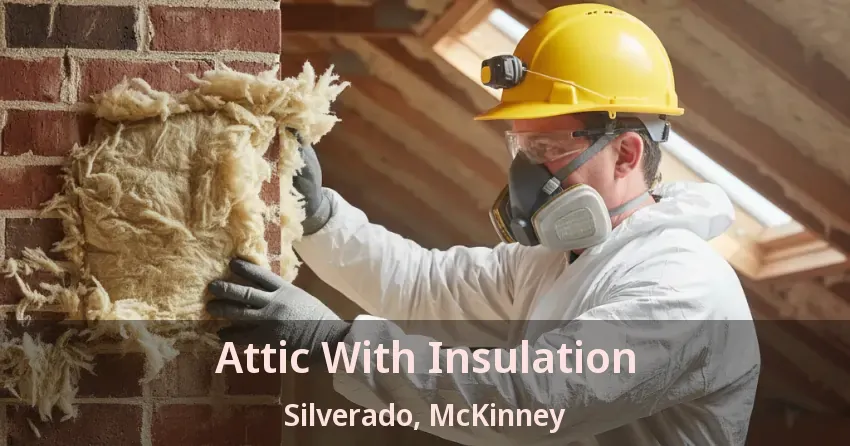 Attic With Insulation Silverado, McKinney - TX
