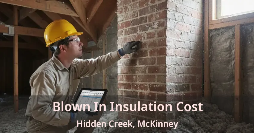 Blown In Insulation Cost Hidden Creek, McKinney - TX Blown In Insulation Cost Hidden Creek, McKinney - TX