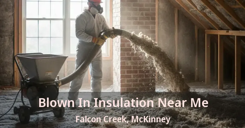 Blown In Insulation Near Me Falcon Creek, McKinney - TX Blown In Insulation Near Me Falcon Creek, McKinney - TX