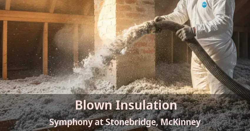 Blown Insulation Symphony at Stonebridge, McKinney - TX Blown Insulation Symphony at Stonebridge, McKinney - TX