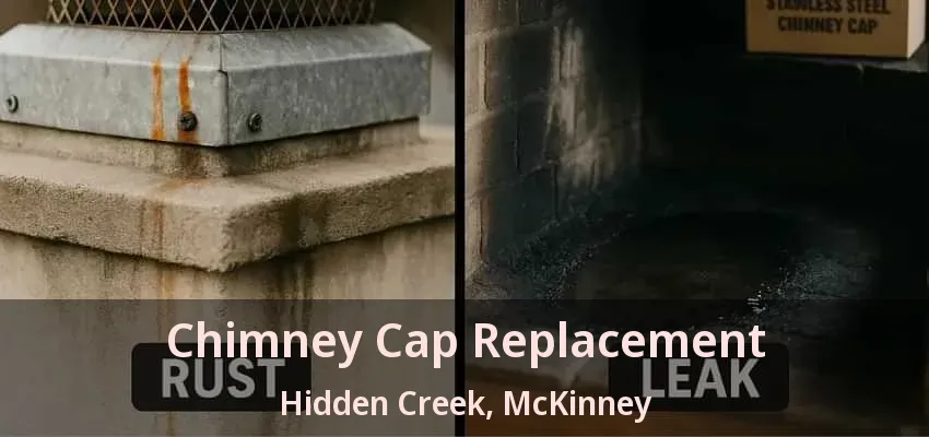 Chimney Cap Replacement Hidden Creek, McKinney - TX Chimney Cap Replacement Hidden Creek, McKinney - TX