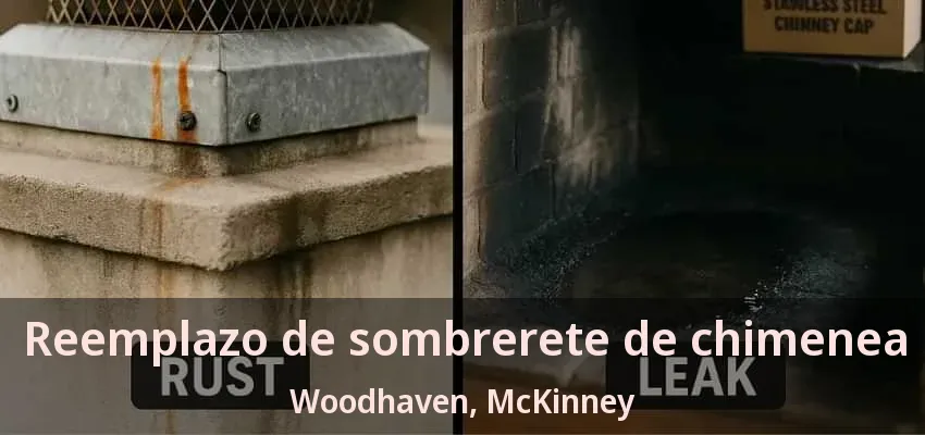 Reemplazo de sombrerete de chimenea Woodhaven, McKinney - TX Reemplazo de sombrerete de chimenea Woodhaven, McKinney - TX