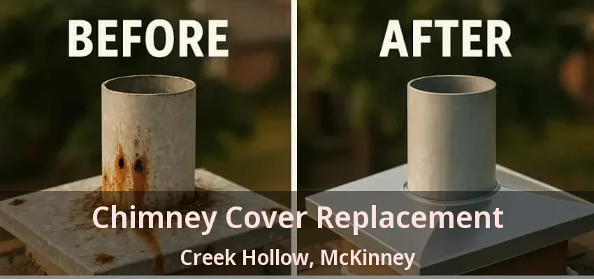 Chimney Cover Replacement Creek Hollow, McKinney - TX Chimney Cover Replacement Creek Hollow, McKinney - TX