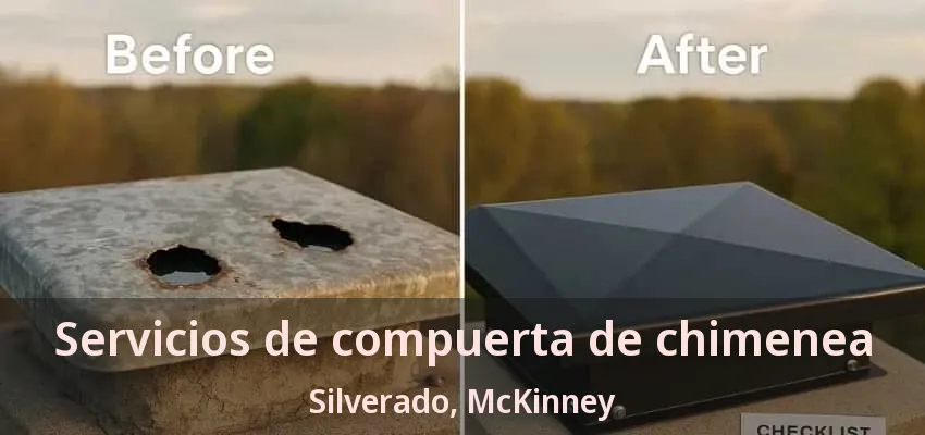Servicios de compuerta de chimenea Silverado, McKinney - TX