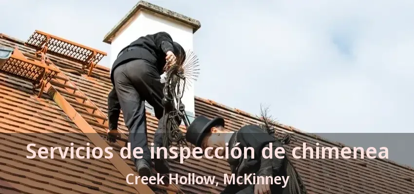 Servicios de inspección de chimenea Creek Hollow, McKinney - TX