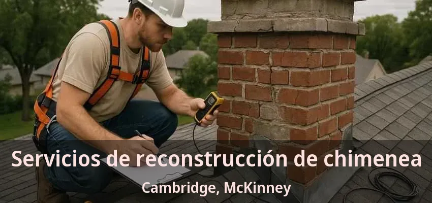 Servicios de reconstrucción de chimenea Cambridge, McKinney - TX Servicios de reconstrucción de chimenea Cambridge, McKinney - TX