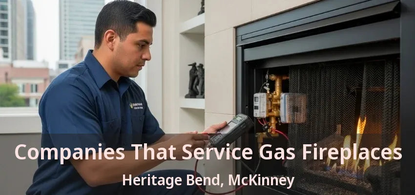 Companies That Service Gas Fireplaces Heritage Bend, McKinney - TX