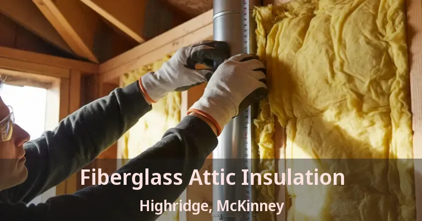 Fiberglass Attic Insulation Highridge, McKinney - TX Fiberglass Attic Insulation Highridge, McKinney - TX