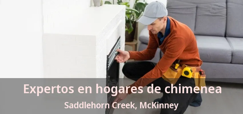 Expertos en hogares de chimenea Saddlehorn Creek, McKinney - TX