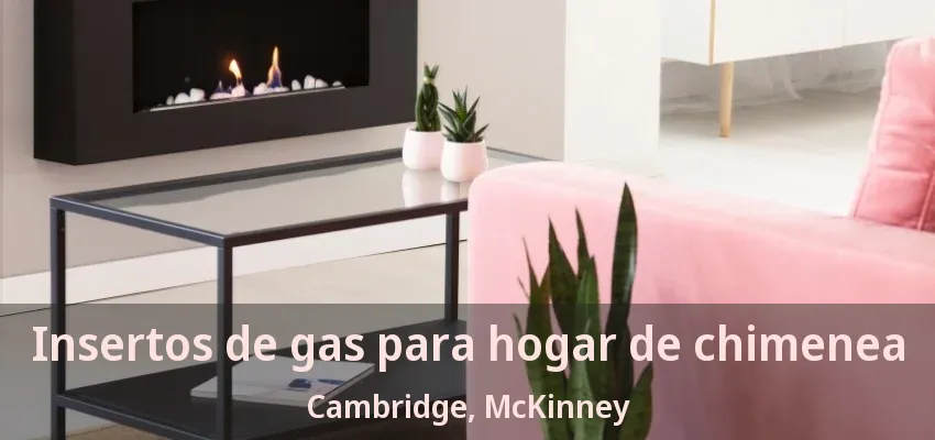 Insertos de gas para hogar de chimenea Cambridge, McKinney - TX Insertos de gas para hogar de chimenea Cambridge, McKinney - TX