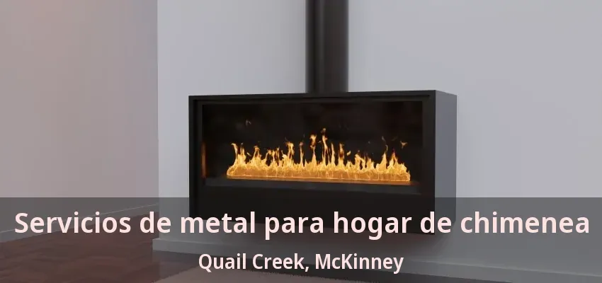 Servicios de metal para hogar de chimenea Quail Creek, McKinney - TX Servicios de metal para hogar de chimenea Quail Creek, McKinney - TX