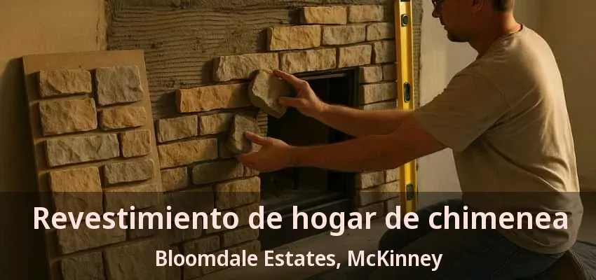 Revestimiento de hogar de chimenea Bloomdale Estates, McKinney - TX Revestimiento de hogar de chimenea Bloomdale Estates, McKinney - TX