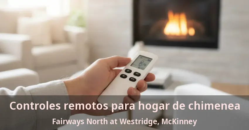 Controles remotos para hogar de chimenea Fairways North at Westridge, McKinney - TX Controles remotos para hogar de chimenea Fairways North at Westridge, McKinney - TX