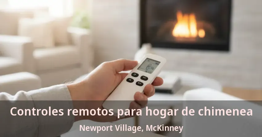 Controles remotos para hogar de chimenea Newport Village, McKinney - TX Controles remotos para hogar de chimenea Newport Village, McKinney - TX