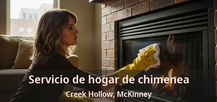 Servicio de hogar de chimenea Creek Hollow, McKinney - TX