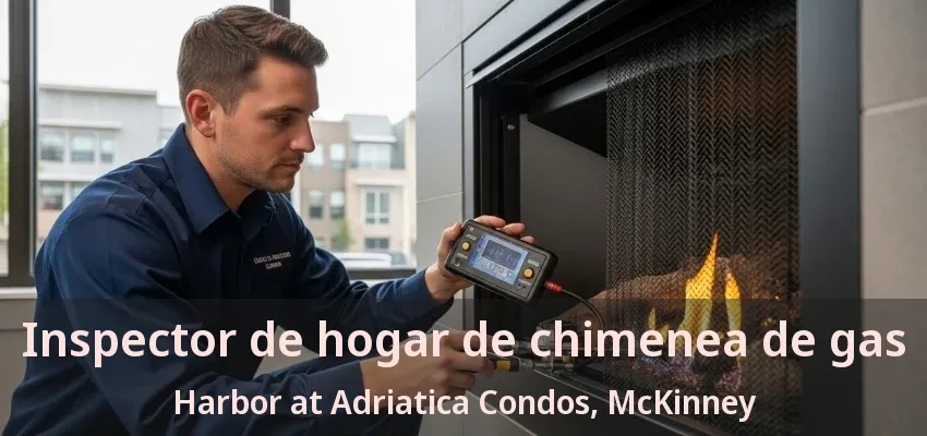 Inspector de hogar de chimenea de gas Harbor at Adriatica Condos, McKinney - TX Inspector de hogar de chimenea de gas Harbor at Adriatica Condos, McKinney - TX