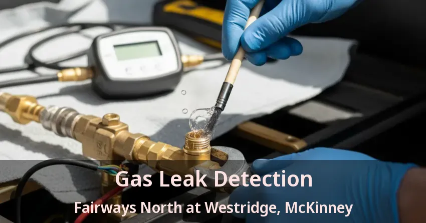 Gas Leak Detection Fairways North at Westridge, McKinney - TX Gas Leak Detection Fairways North at Westridge, McKinney - TX