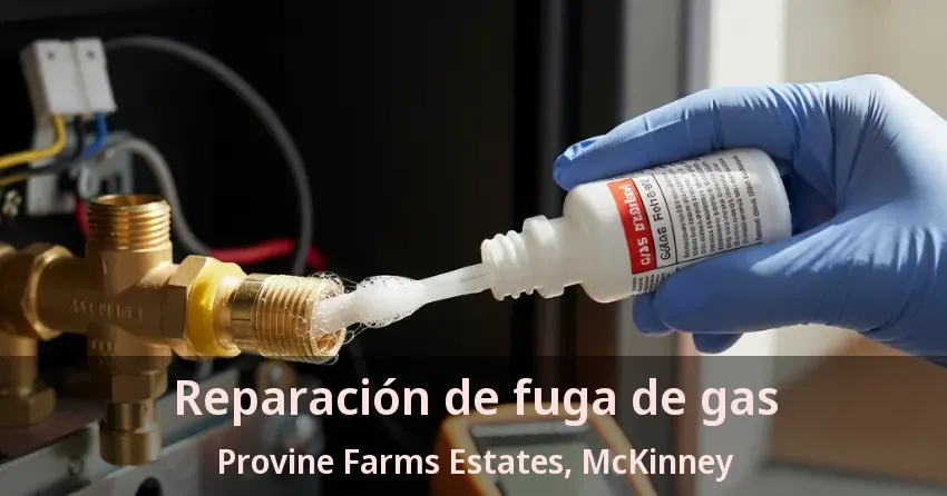 Reparación de fuga de gas Provine Farms Estates, McKinney - TX Reparación de fuga de gas Provine Farms Estates, McKinney - TX
