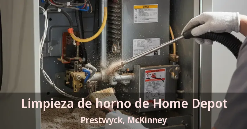 Limpieza de horno de Home Depot Prestwyck, McKinney - TX