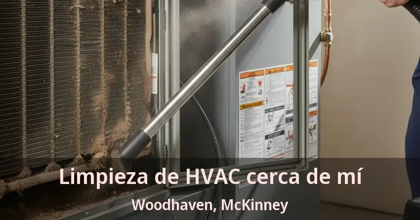 Limpieza de HVAC cerca de mí Woodhaven, McKinney - TX