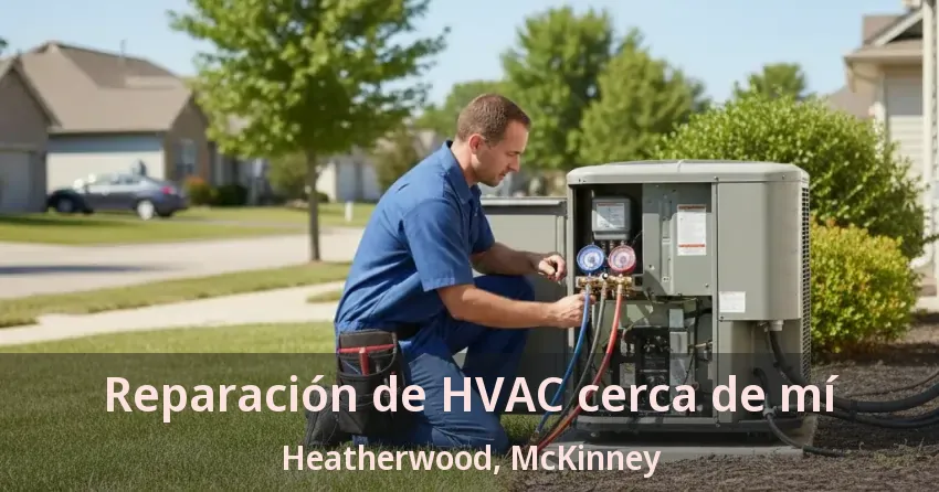 Reparación de HVAC cerca de mí Heatherwood, McKinney - TX Reparación de HVAC cerca de mí Heatherwood, McKinney - TX