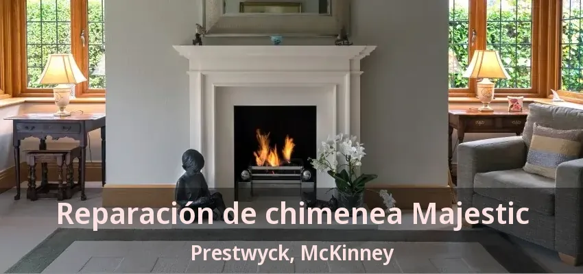 Reparación de chimenea Majestic Prestwyck, McKinney - TX