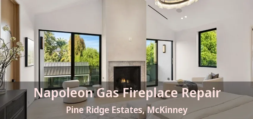 Napoleon Gas Fireplace Repair Pine Ridge Estates, McKinney - TX