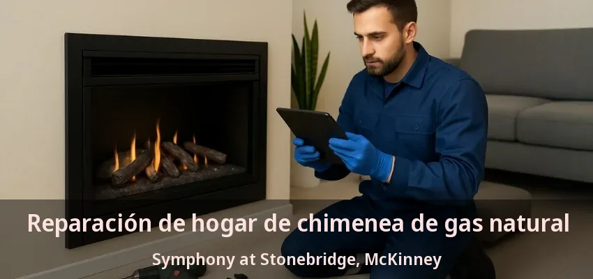 Reparación de hogar de chimenea de gas natural Symphony at Stonebridge, McKinney - TX Reparación de hogar de chimenea de gas natural Symphony at Stonebridge, McKinney - TX