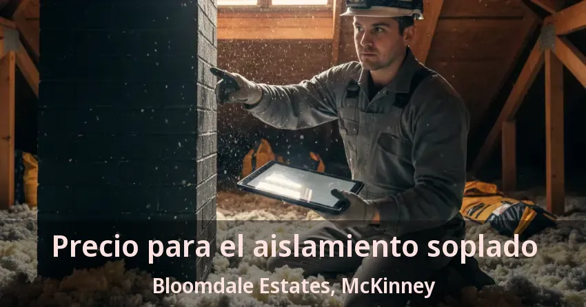 Precio para el aislamiento soplado Bloomdale Estates, McKinney - TX Precio para el aislamiento soplado Bloomdale Estates, McKinney - TX