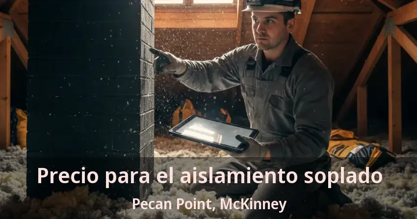 Precio para el aislamiento soplado Pecan Point, McKinney - TX Precio para el aislamiento soplado Pecan Point, McKinney - TX