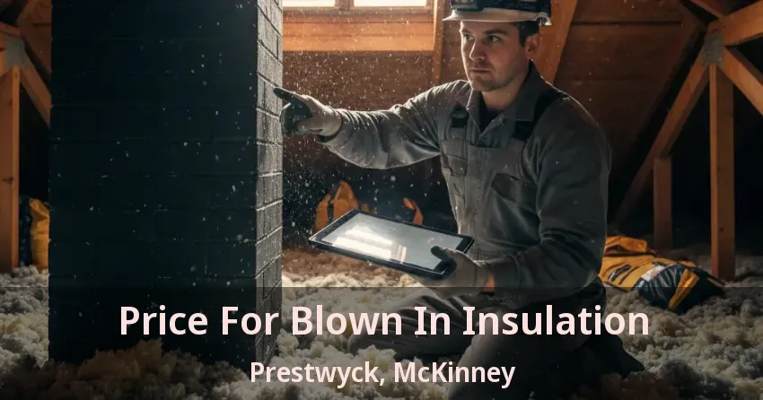Price For Blown In Insulation Prestwyck, McKinney - TX Price For Blown In Insulation Prestwyck, McKinney - TX