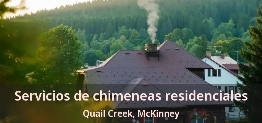 Servicios de chimeneas residenciales Quail Creek, McKinney - TX Servicios de chimeneas residenciales Quail Creek, McKinney - TX