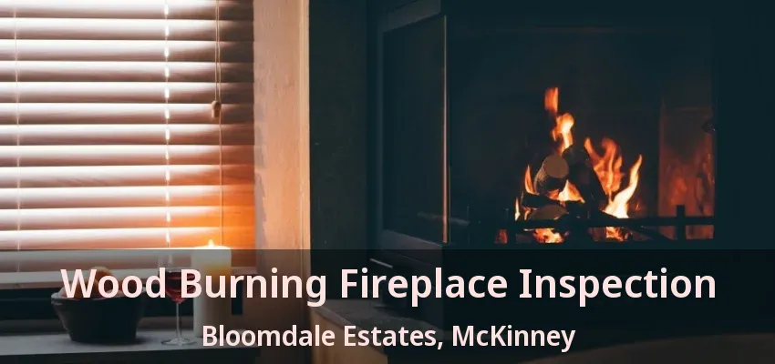 Wood Burning Fireplace Inspection Bloomdale Estates, McKinney - TX Wood Burning Fireplace Inspection Bloomdale Estates, McKinney - TX